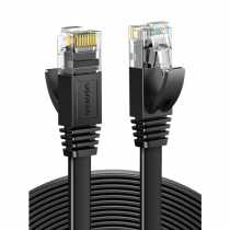 Патчкорд RJ45 1.0m Cat 6 U/UTP UGREEN, чорний (UGR-50173)
