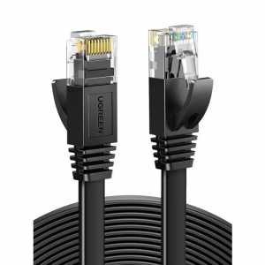 Патчкорд RJ45 1.0m Cat 6 U/UTP UGREEN, чорний (UGR-50173)