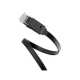 Патчкорд RJ45 1.0m Cat 6 U/UTP UGREEN, чорний (UGR-50173)