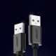 USB продовжувач 2.0 AM-AM, 1.5m,  black UGREEN ( (UGR-10310)