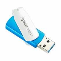 USB Flash 32Gb Apacer AH357 USB 3.1 Gen1, blue/white (AP32GAH357U-1)
