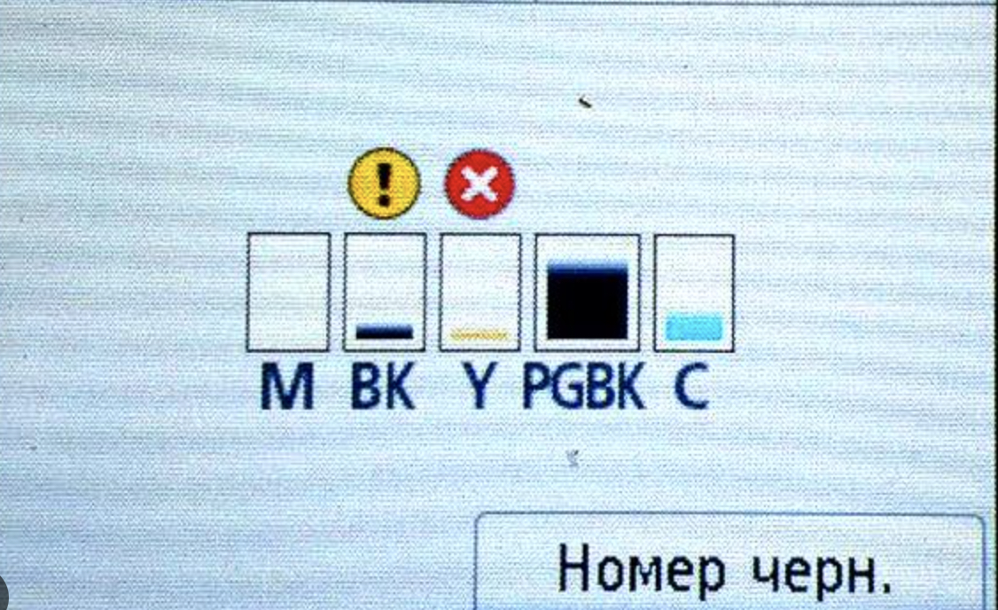 Рівень чорнила