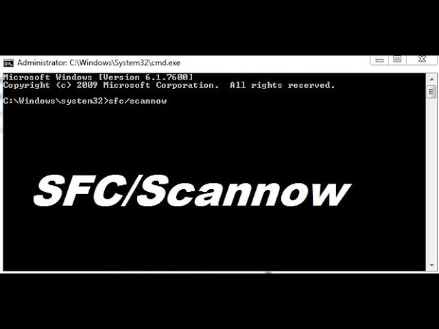 Scannow