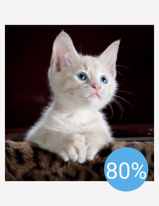 80% заповнення